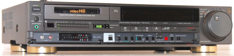 Rewind Audio: Sony EV S900 Video Hi8 8mm VCR Digital Player Recorder